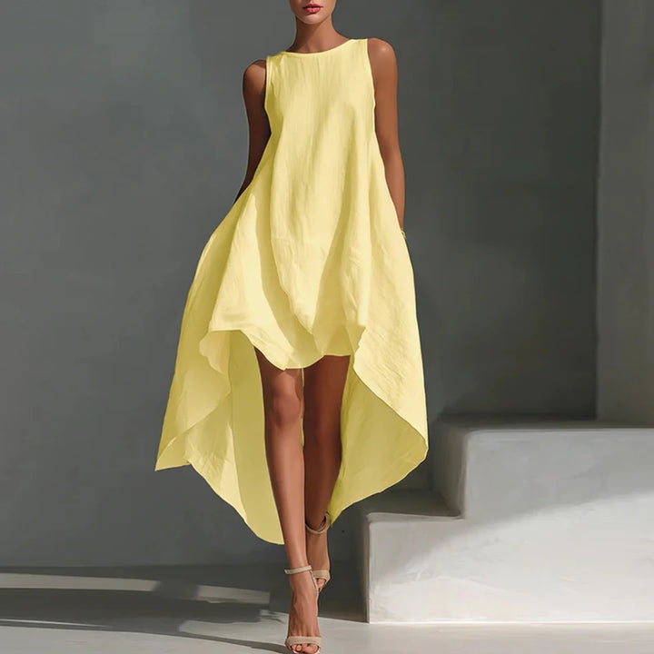 Oakley Flowy High Low Maxi Dress
