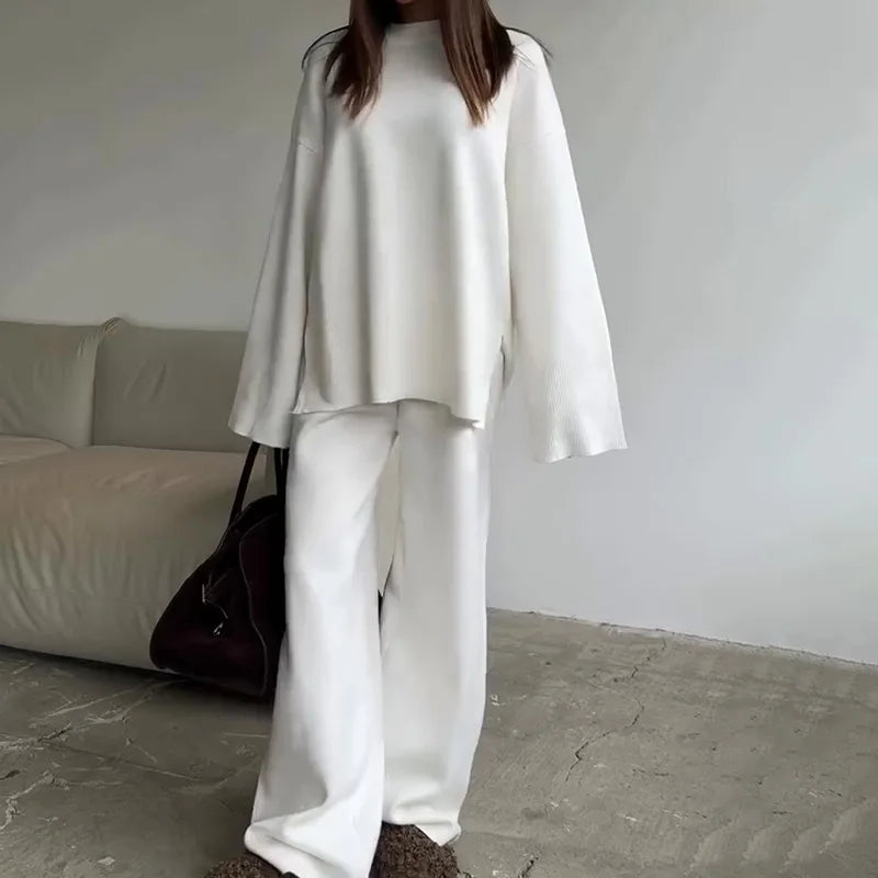 Brielle Oversized Knit Matching Set