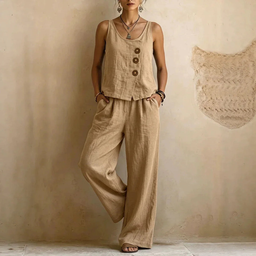 Maren Relaxed Sleeveless Everyday Set