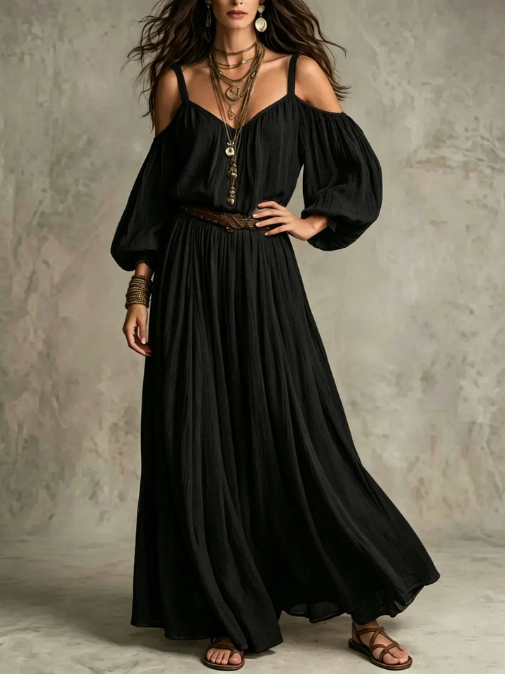 Arabella Off Shoulder Maxi Dress