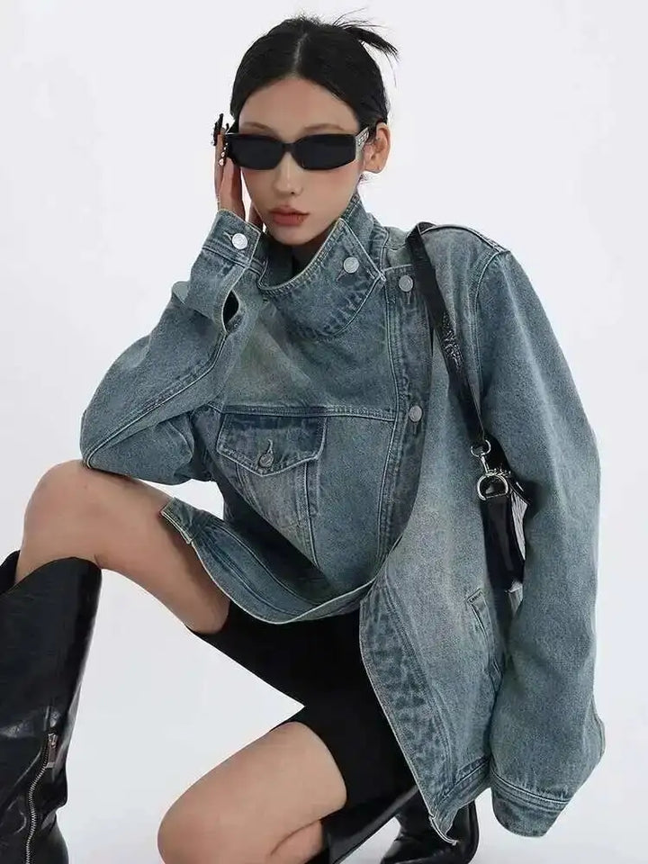 Sloane Oversized Denim Jacket