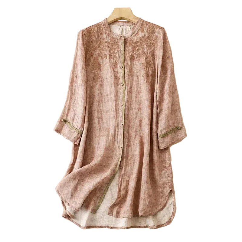 Filly Breathable Linen Tunic