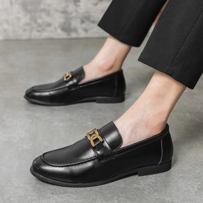 Owen Leather Dress Loafers