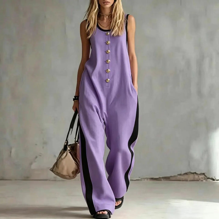 Elodie Sophisticated Wide Leg Jumpsuit