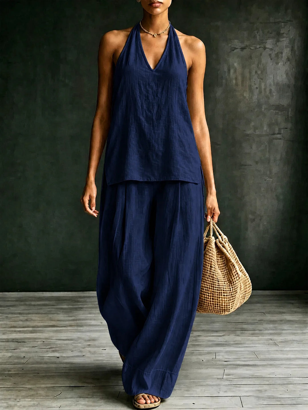 Cassidy Relaxed Wide Leg Jumpsuit