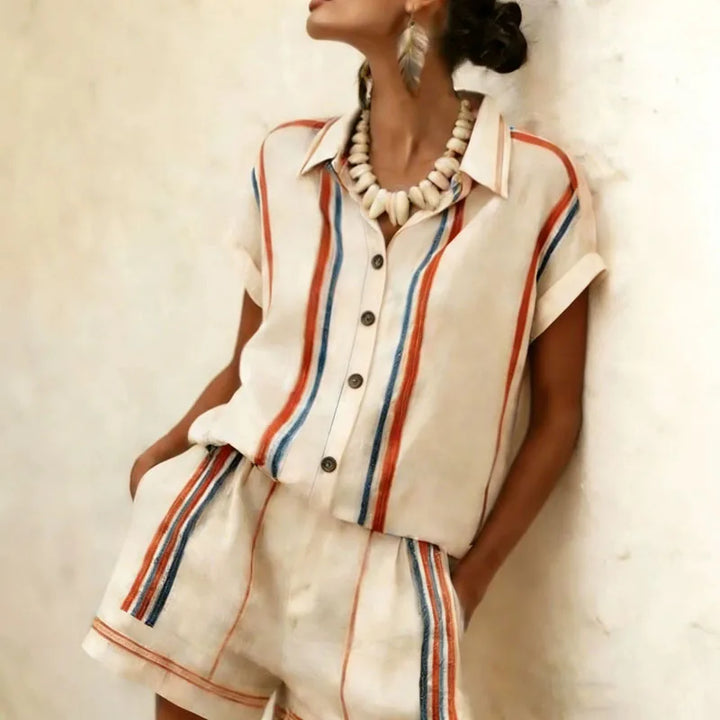 Hollis Casual Summer Shorts Set