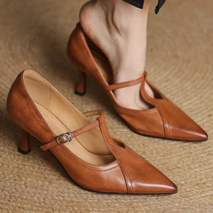 Guinevere Leather Pumps