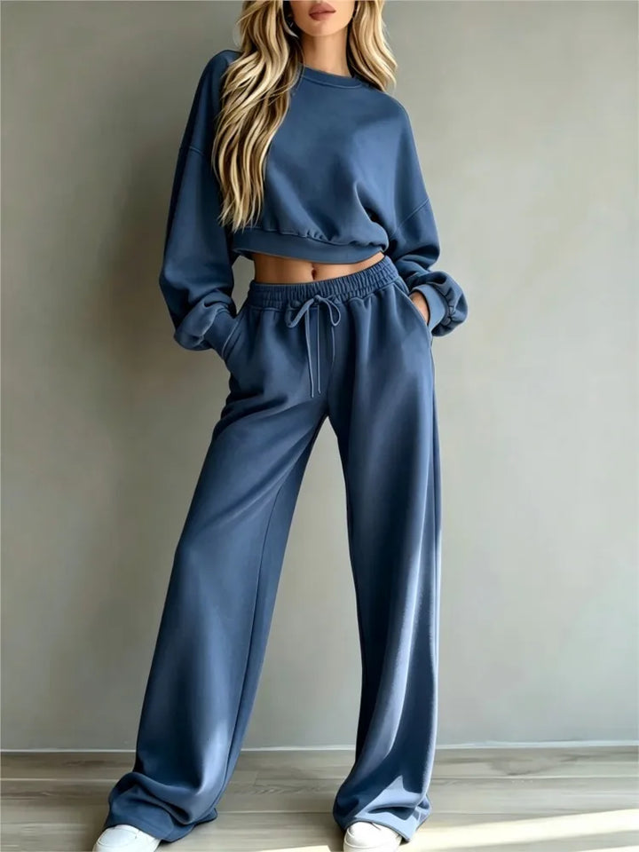 Ainsley Cropped Lounge Set