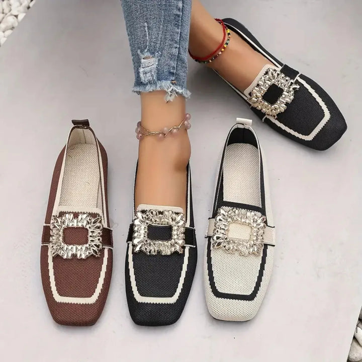 Siena Breathable Knit Slip On Loafers