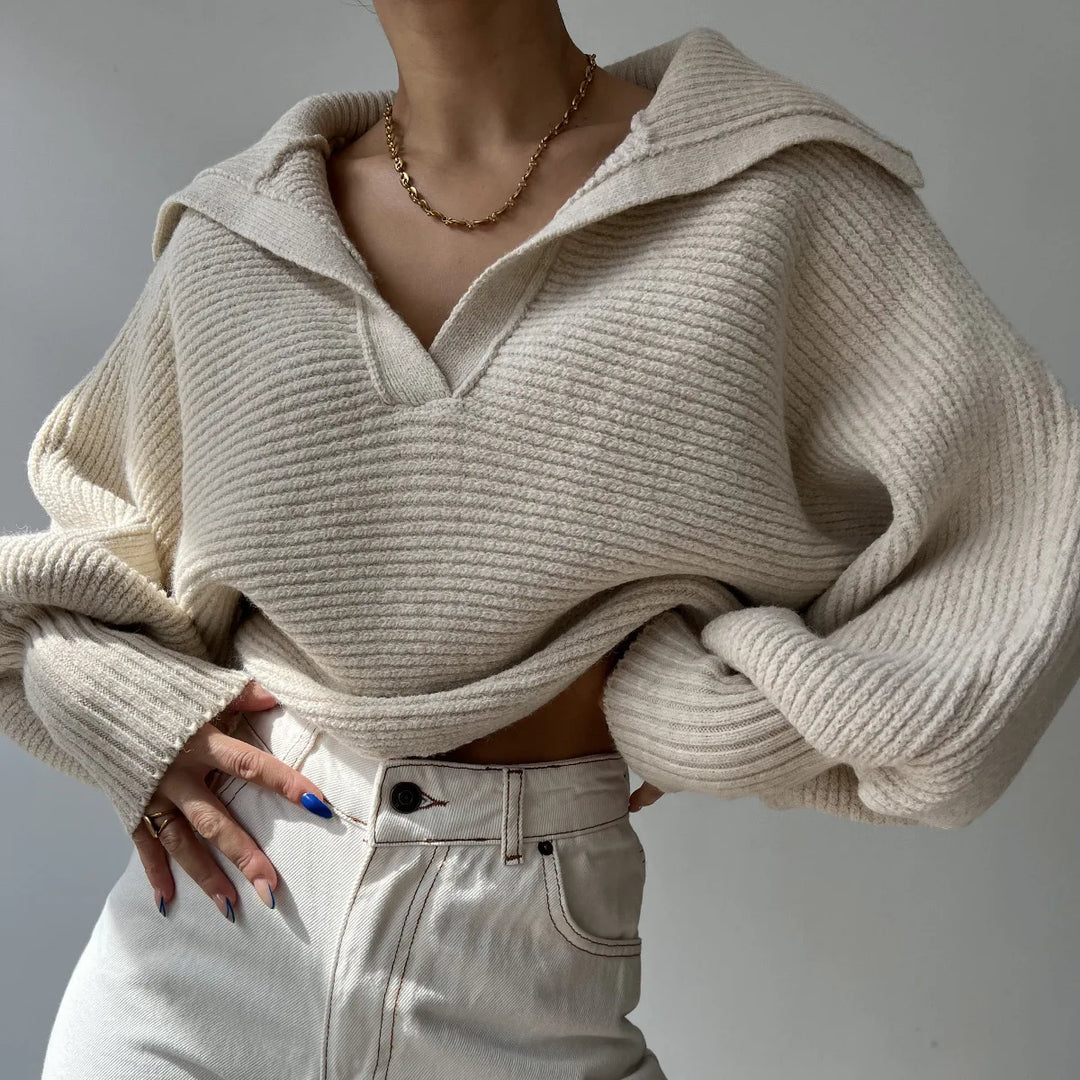 Maris Ribbed Knit Sweater