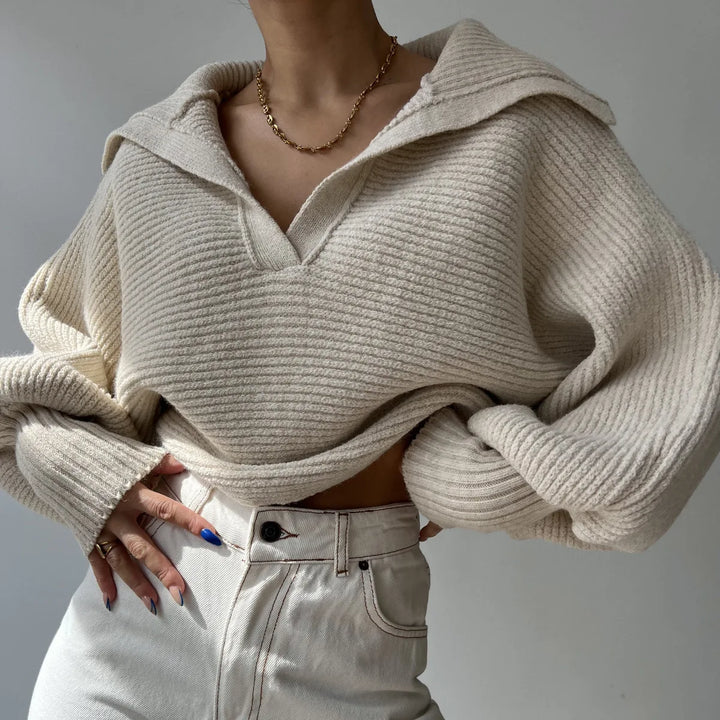 Maris Ribbed Knit Sweater