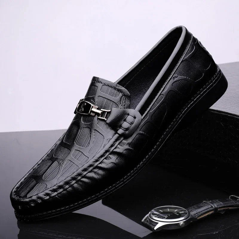 Alden Orthopedic Leather Casual Loafers