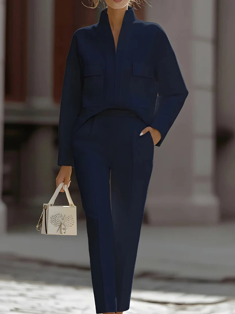 Jona Classic Tailored Two-Piece Set