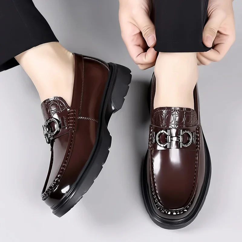 Valentino Leather Loafers