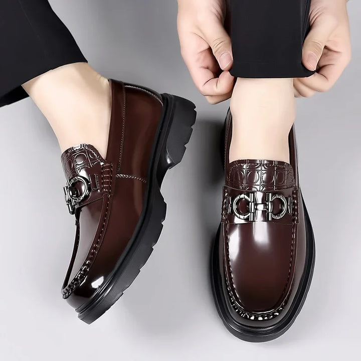 Valentino Leather Loafers