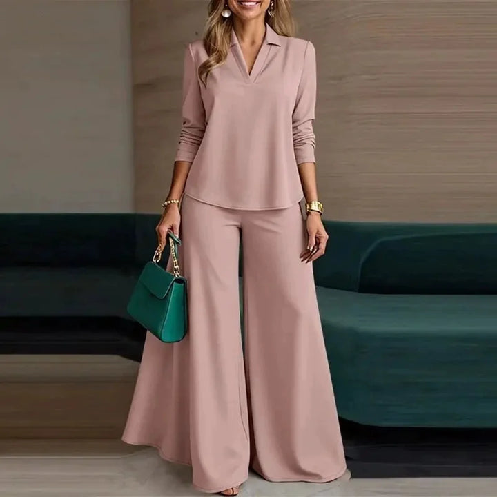 Emery Relaxed Wide Leg Pants Set