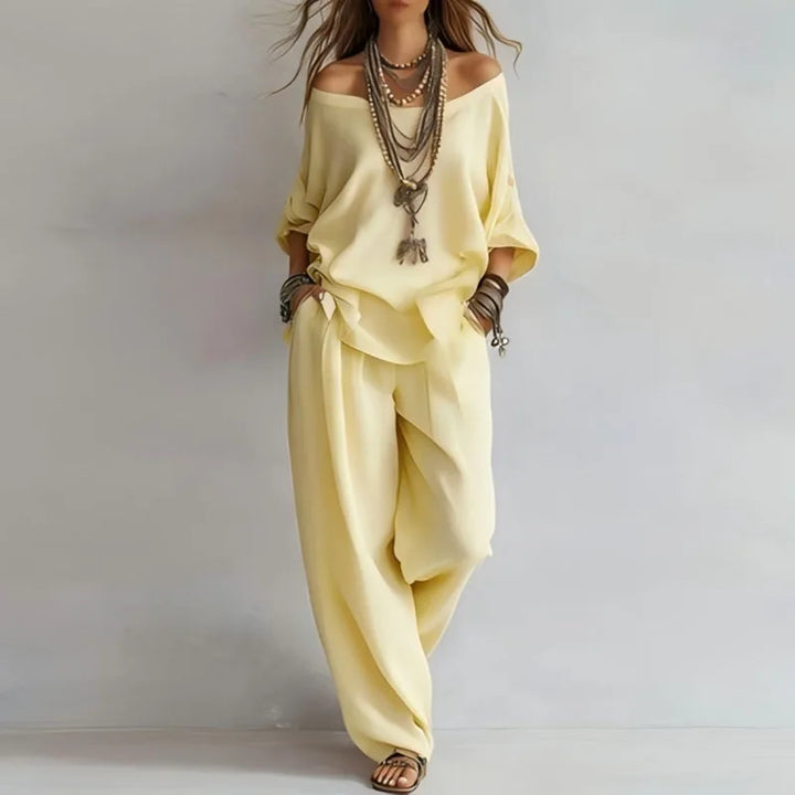 Paulina Off Shoulder Co-ord Set