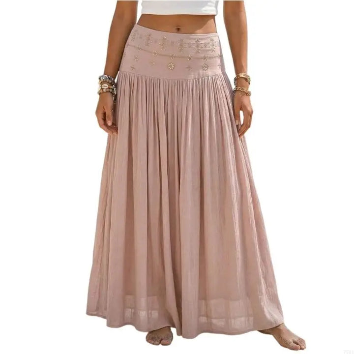 Elowyn Bohemian Maxi Skirt