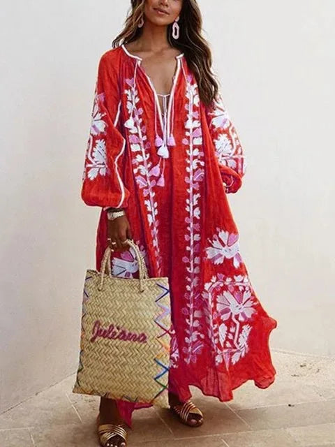 Savanna Bohemian Maxi Dress