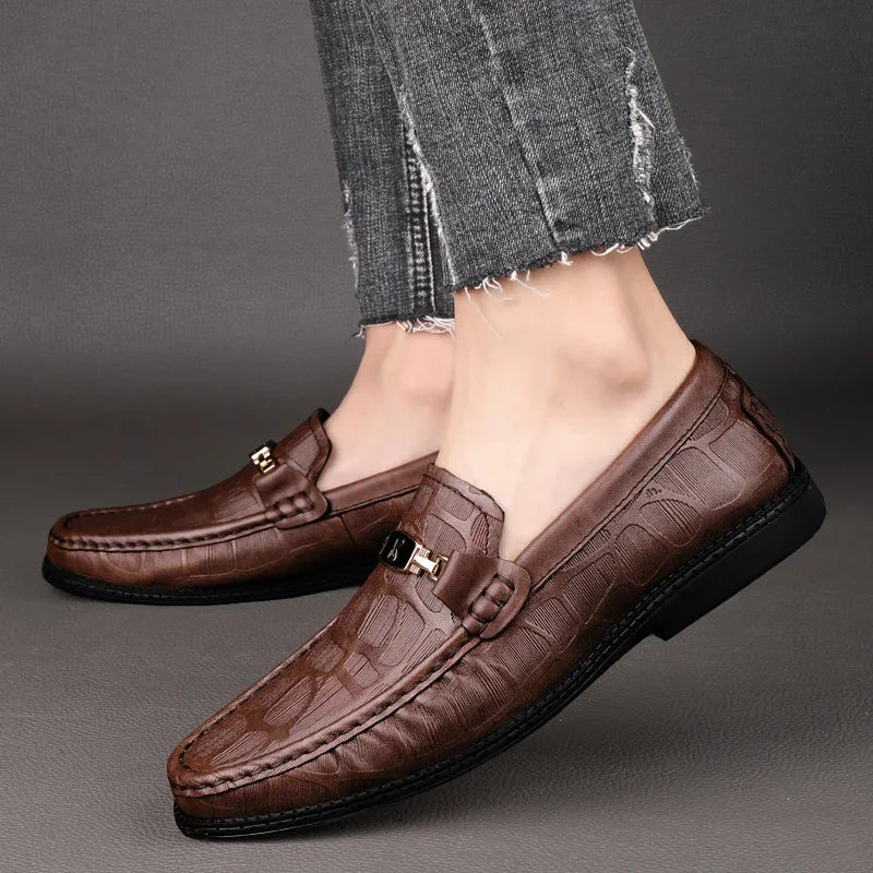 Alden Orthopedic Leather Casual Loafers