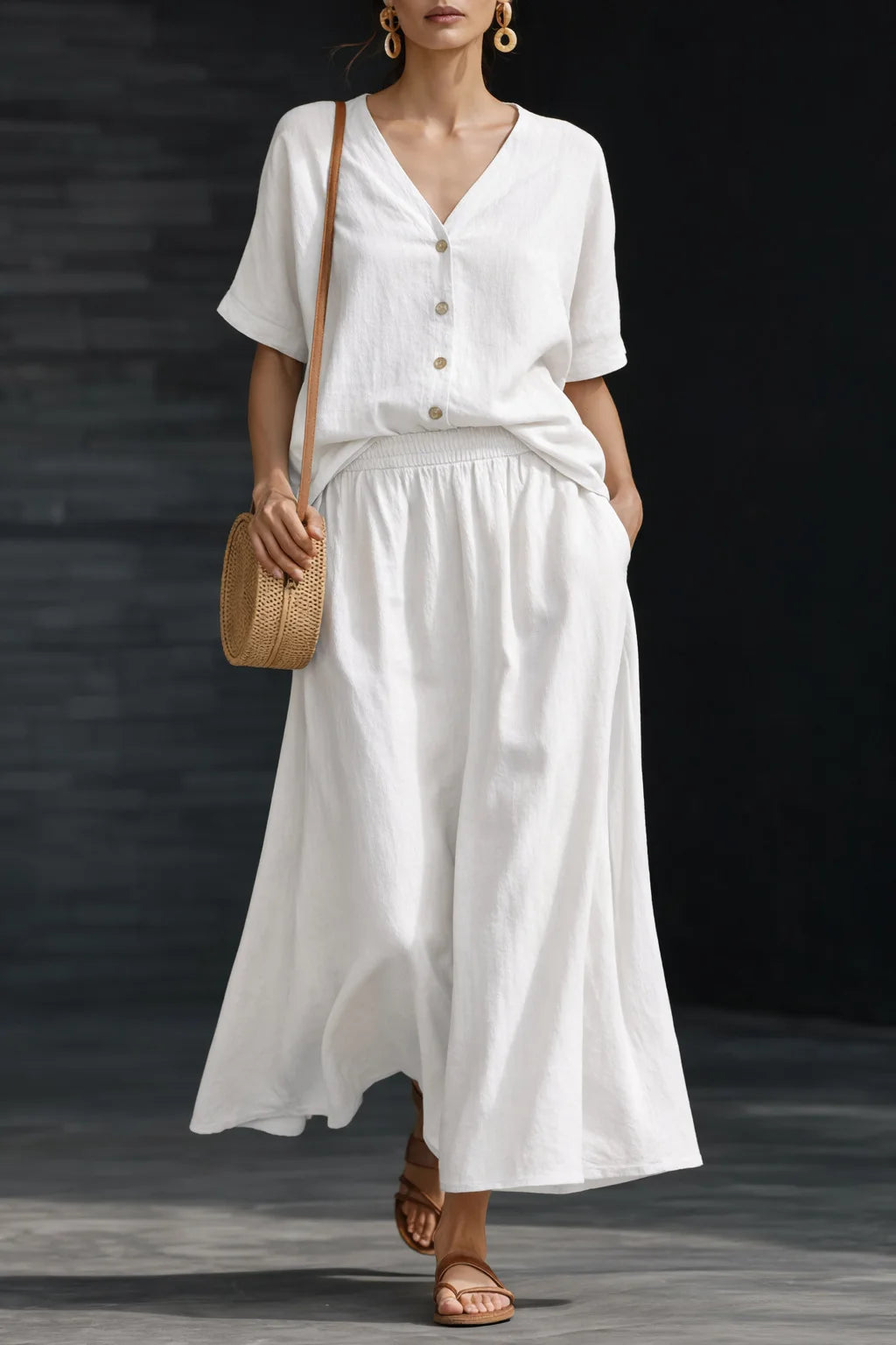 Isla Elegant Relaxed Co-Ord Set
