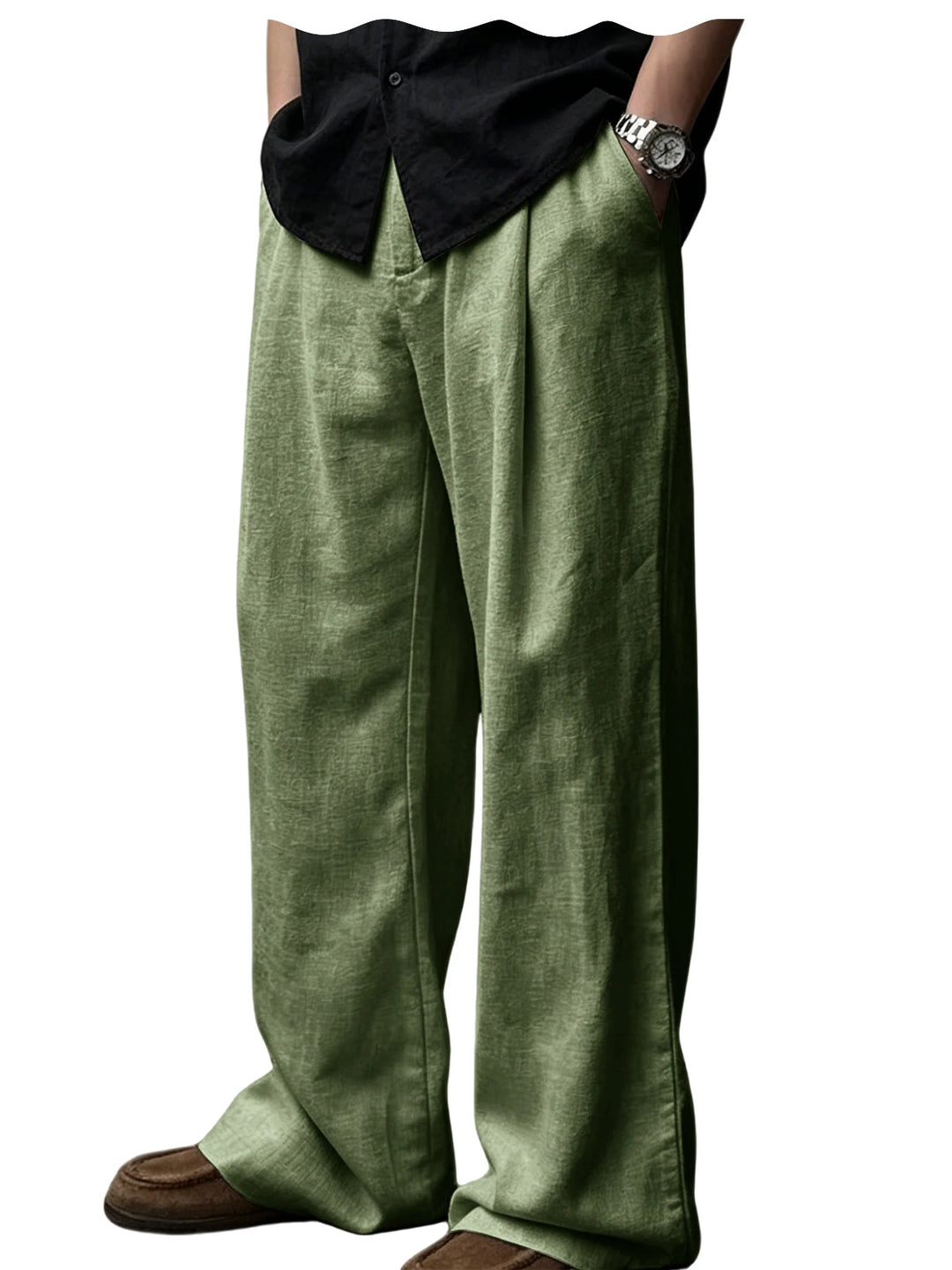 Asher Relaxed Wide Leg Pants
