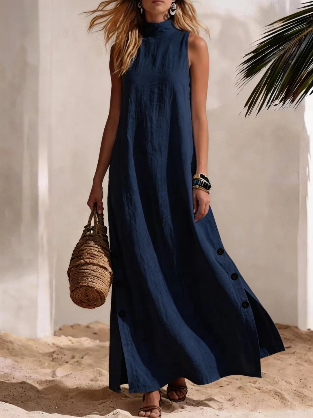 Haylee Flowing Beach Maxi Dress