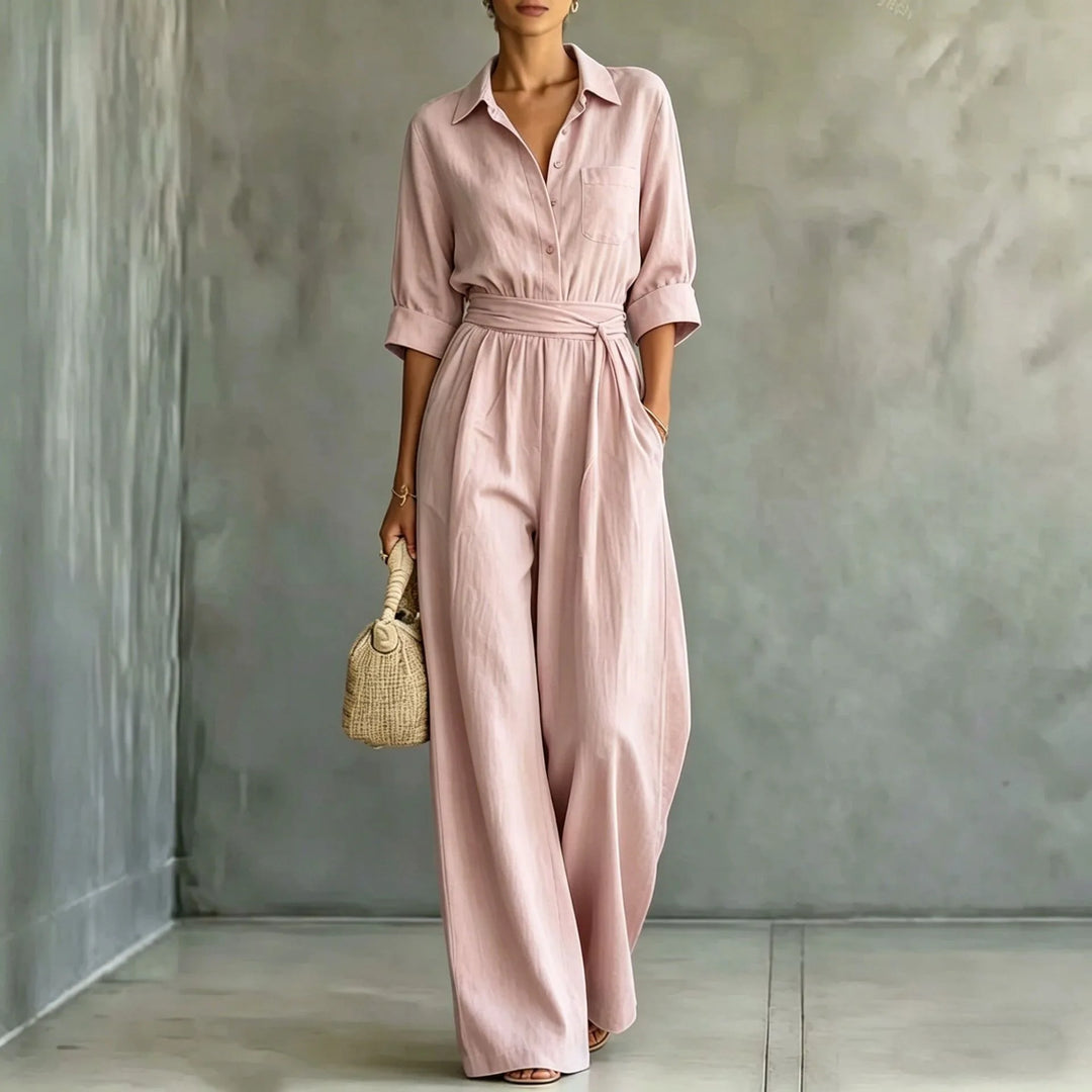 Margot Casual Wide Leg Jumpsuit