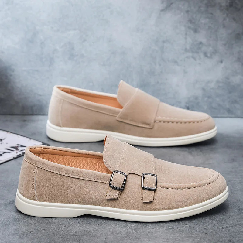 Callahan Orthopedic Double Buckle Loafers
