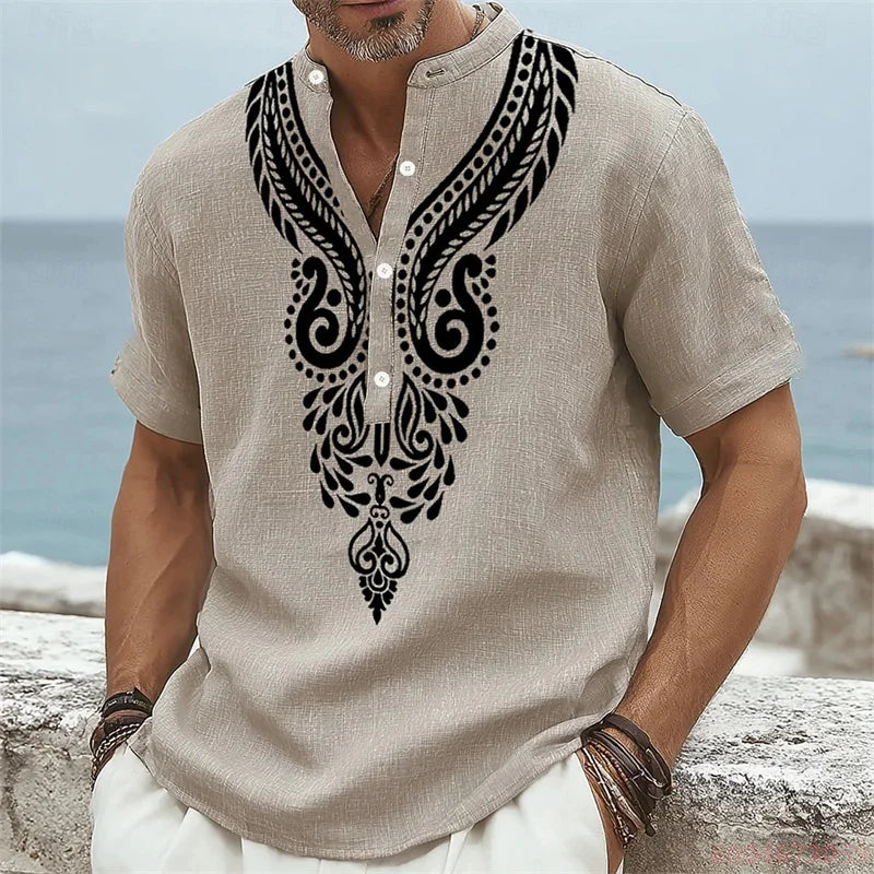 Easton Short Sleeve Linen Shirt