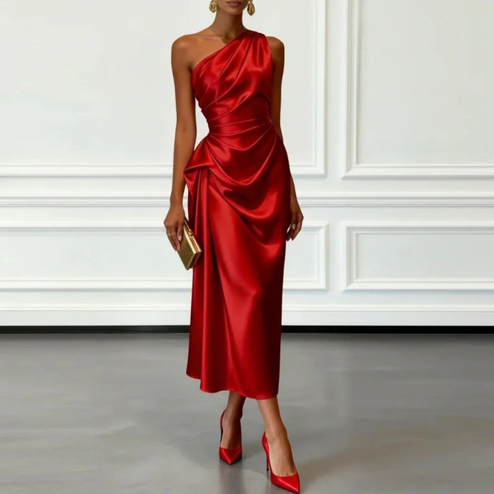 Gracia Satin Wedding Guest Dress