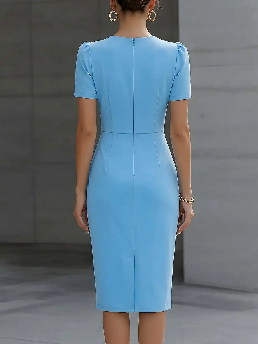 Lauren Waist Cinched Midi Dress