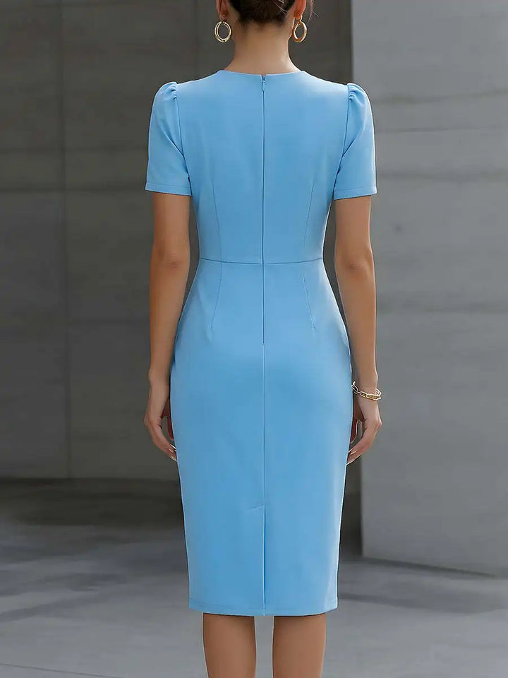 Lauren Waist Cinched Midi Dress