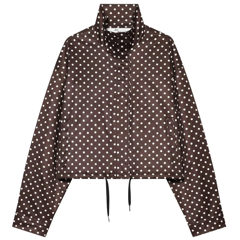 Marlena Cropped Bomber Jacket