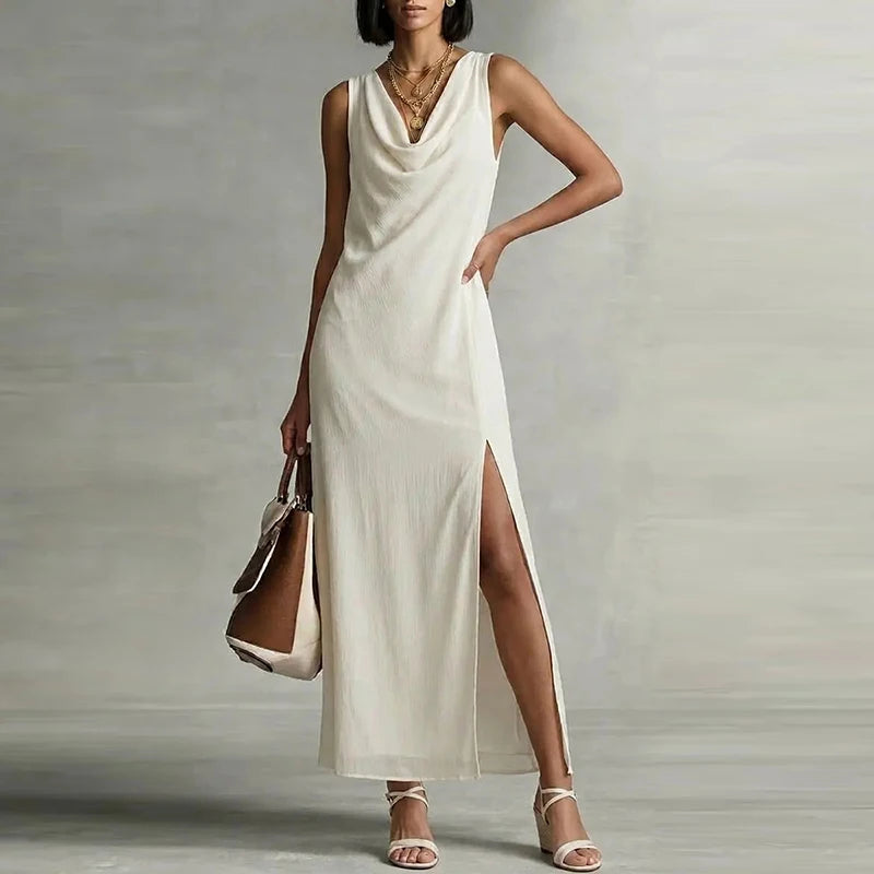 Naomi Side Slit Maxi Dress