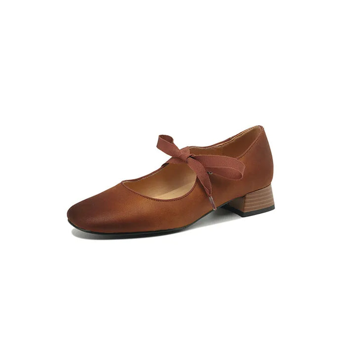 Priscilla Genuine Leather Pumps