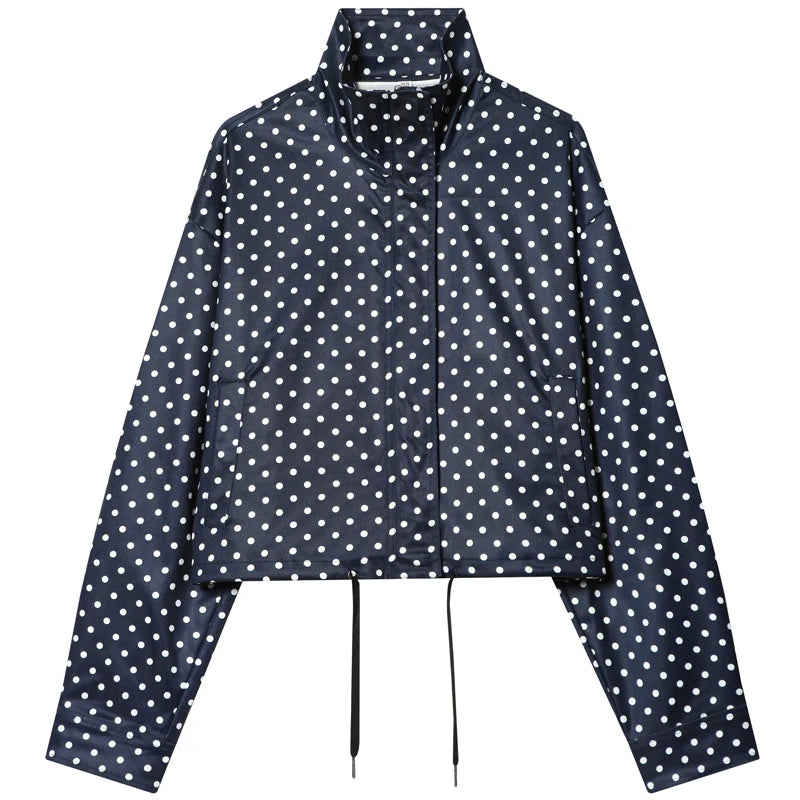 Marlena Cropped Bomber Jacket