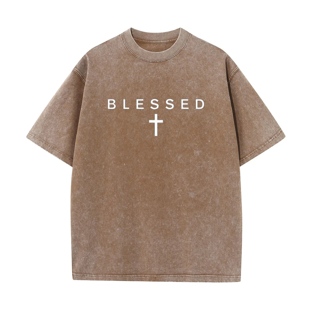 Colton Blessed Faith Graphic Cotton T Shirt