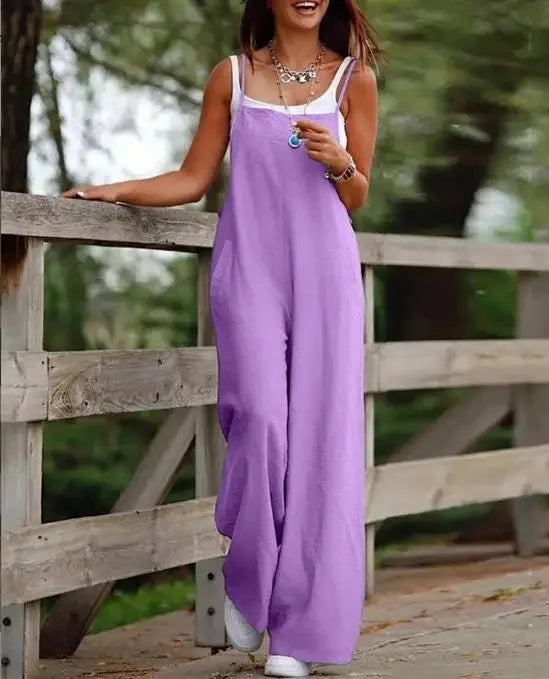 Gisselle Relaxed Wide Leg Jumpsuit