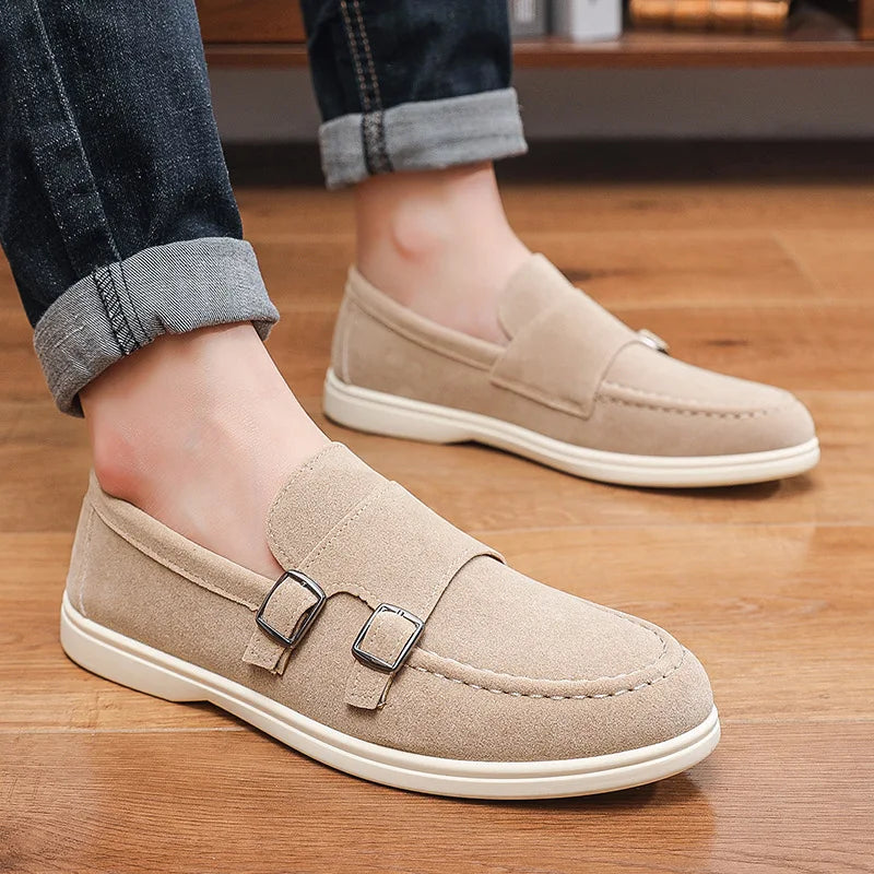 Callahan Orthopedic Double Buckle Loafers