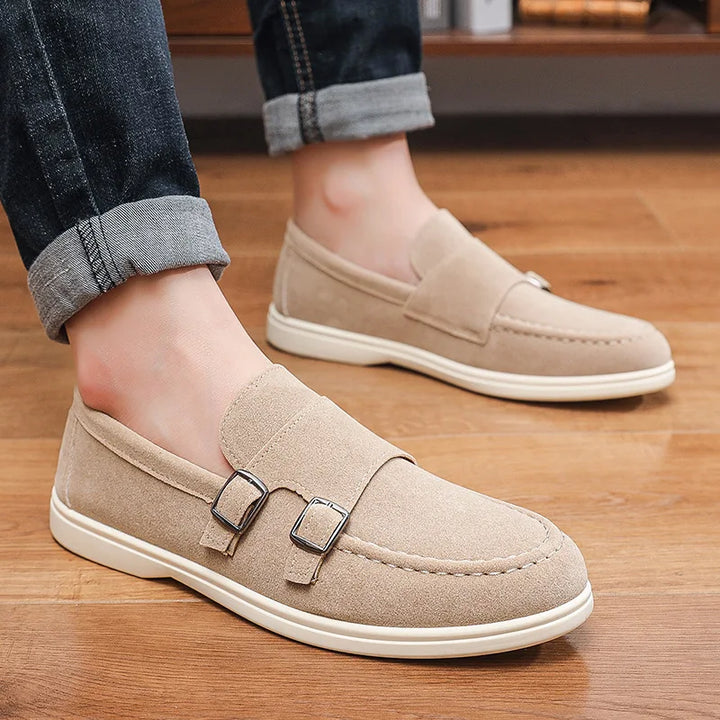 Callahan Orthopedic Double Buckle Loafers