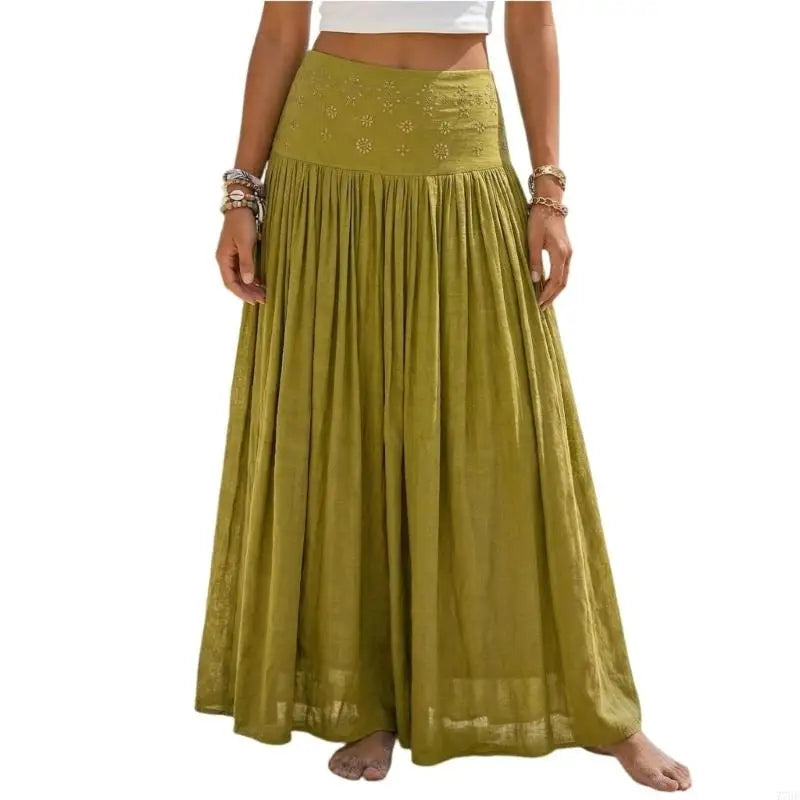 Elowyn Bohemian Maxi Skirt