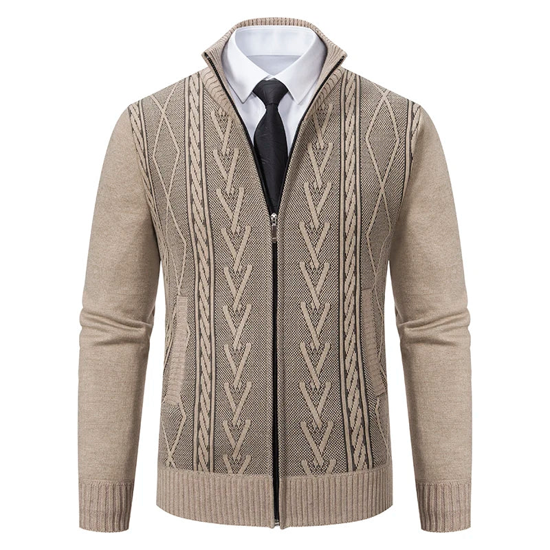 Grant Cable Knit Cardigan