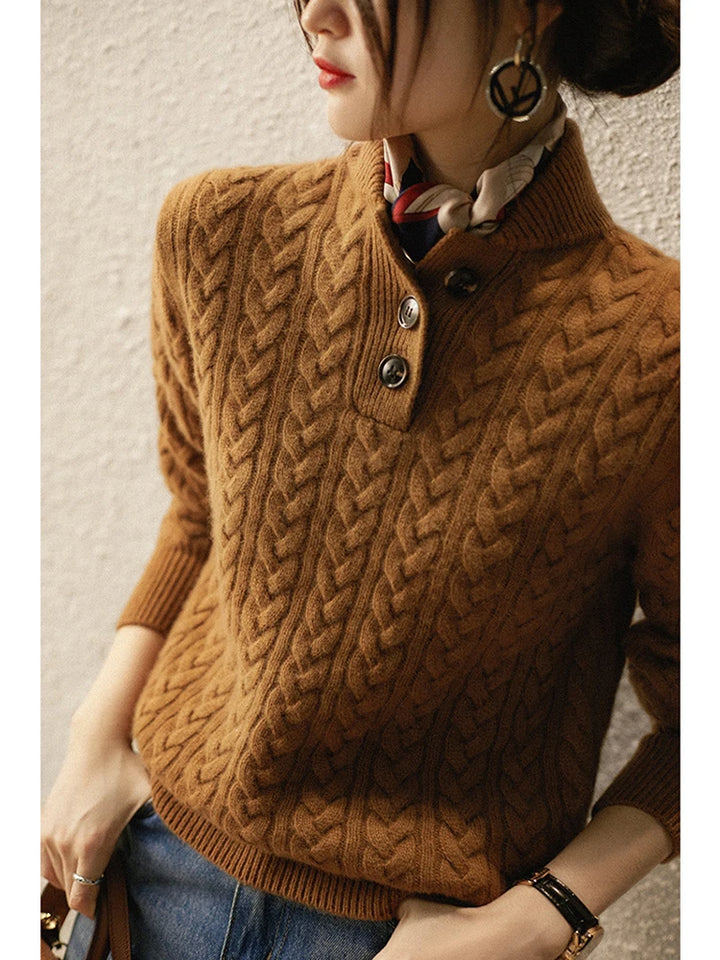 Annika Cable Knit Sweater