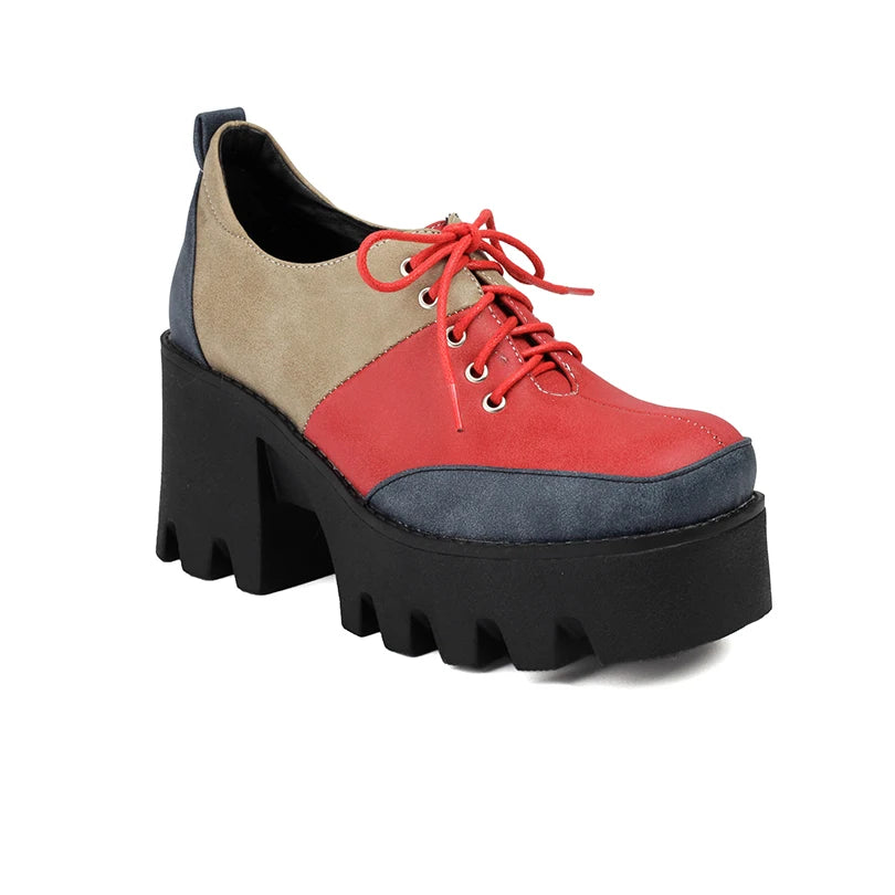Harlowe Platform Lace-Up Shoe