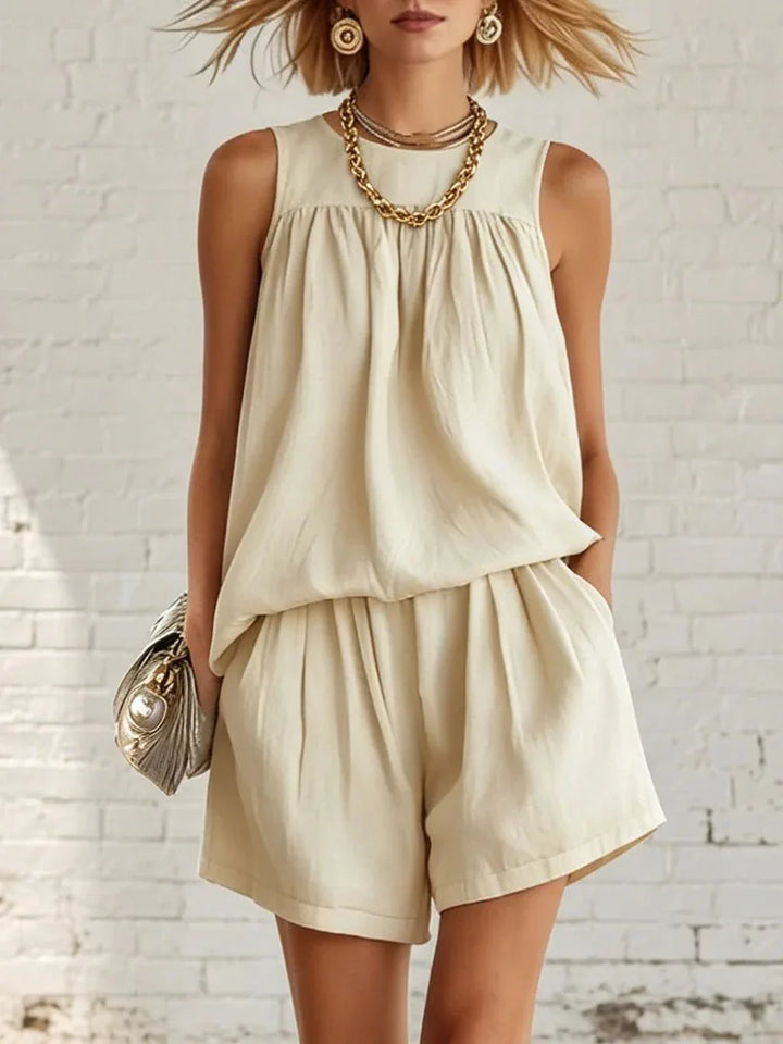 Maren Casual Relaxed Shorts Set