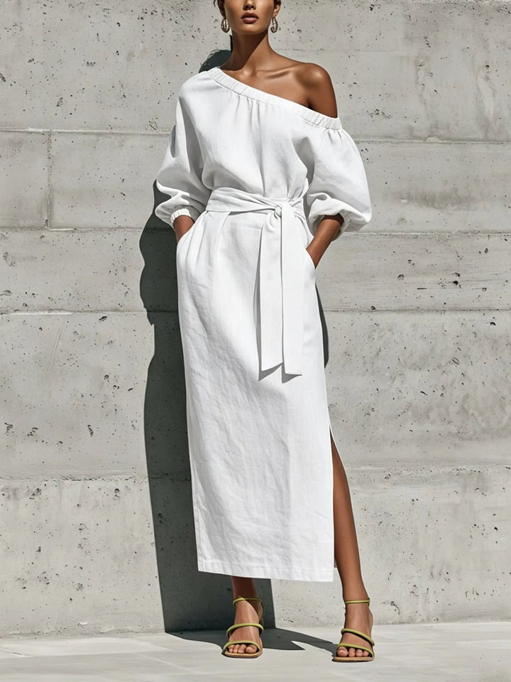 Marceline Off Shoulder Maxi Dress