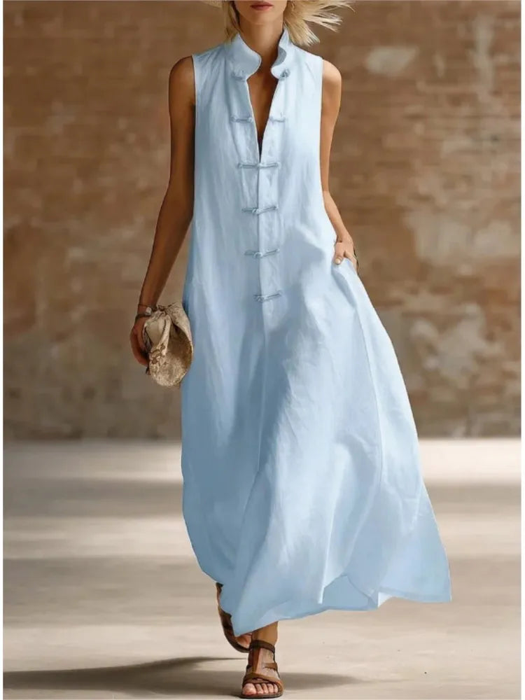 Savrani Lightweight Summer Maxi Dress