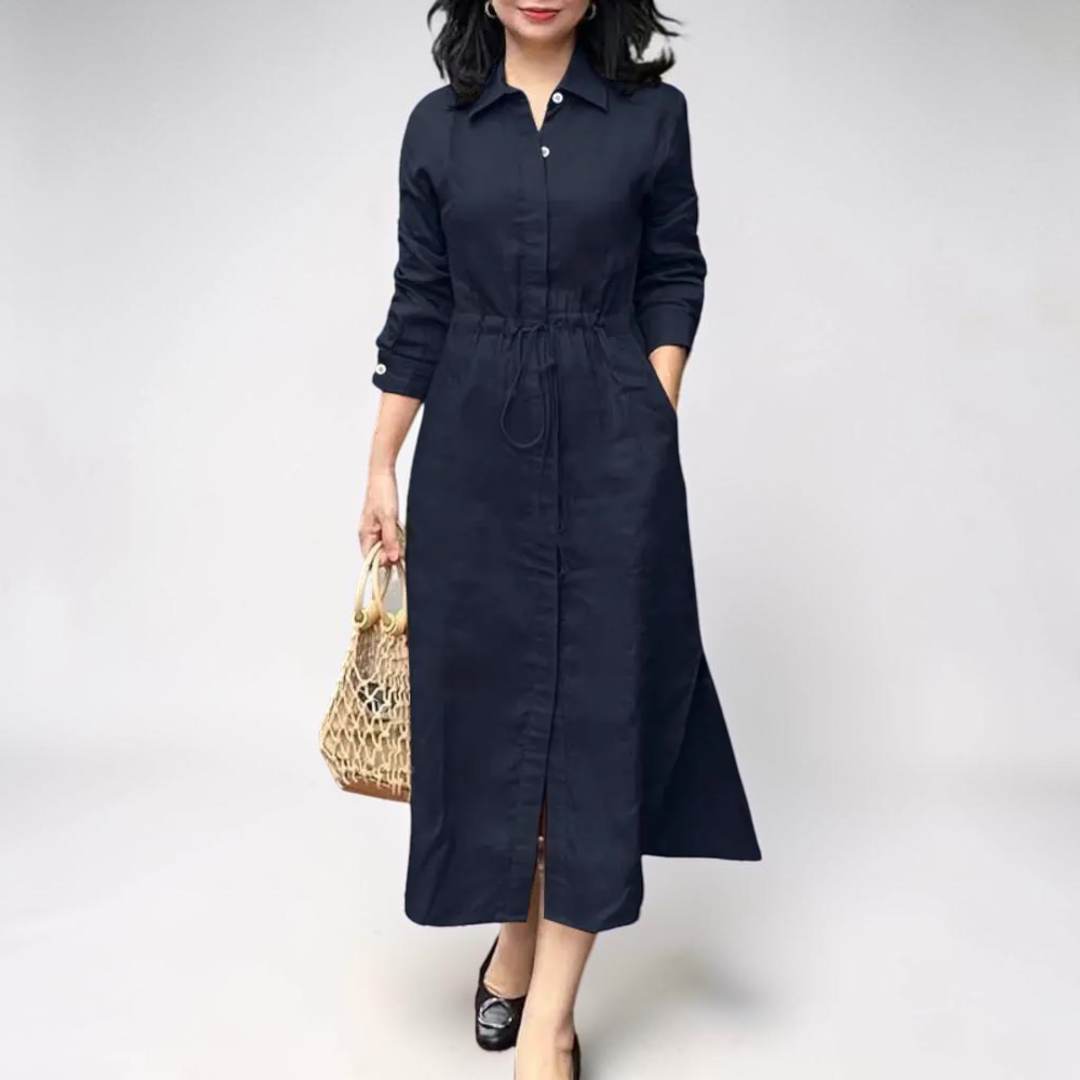 Adeline Shirt Midi Dress