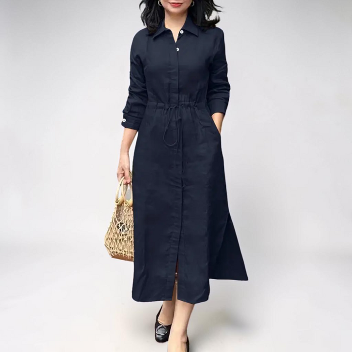 Adeline Shirt Midi Dress